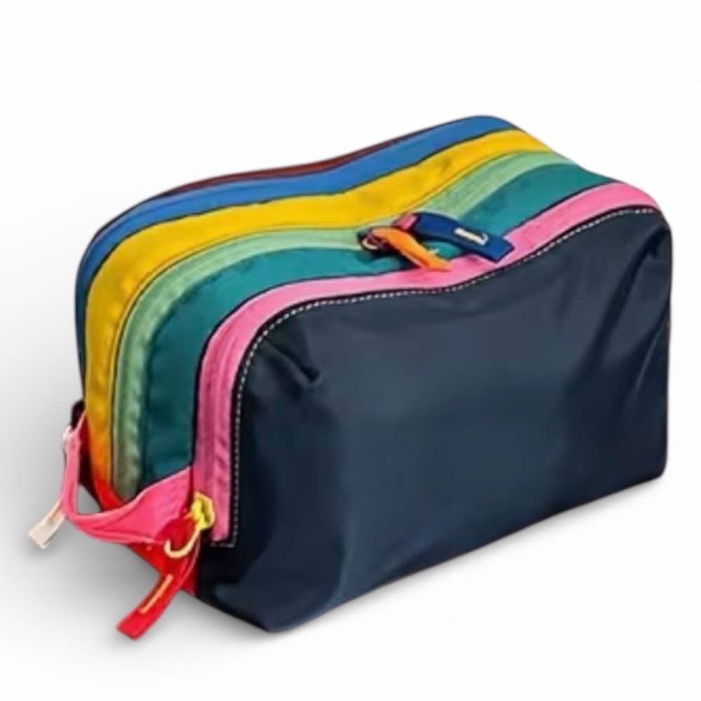 Cotopaxi Navy Multi-Color Travel Organizer Toiletry Bag